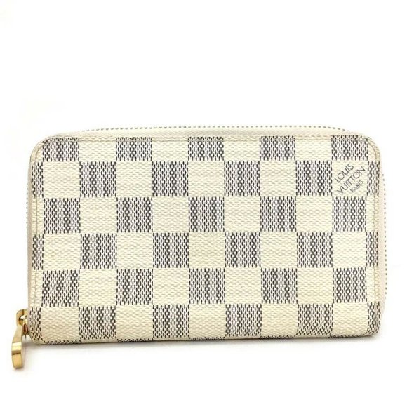 Louis Vuitton Handbags - Louis Vuitton Zippy Zip Compact Wallet Damier Azur